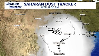 Saharan dust is bringing haze to Central Texas this week. Here are the hidden benefits