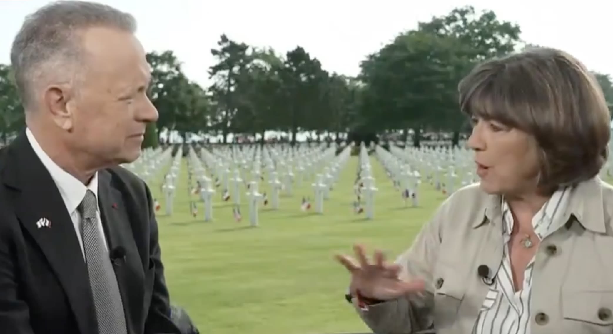 Tom Hanks Talks Saving Private Ryan With CNN On the 80th Anniversary of D-Day