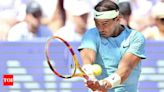 Rafael Nadal falls in Nordea Open final, his first since 2022 French Open | Tennis News - Times of India