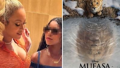 Beyoncé insieme alla figlia 12enne Blue Ivy nel nuovo film Mufasa: il re leone