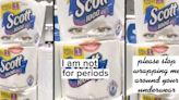 Scott Brand toilet paper’s ‘insane’ TikTok ad is being accused of ‘shaming’ period poverty: ‘Who approved this?’