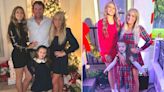 Jamie Lynn Spears Poses in Matching Black Dresses with Daughters Ivey and Maddie on Christmas