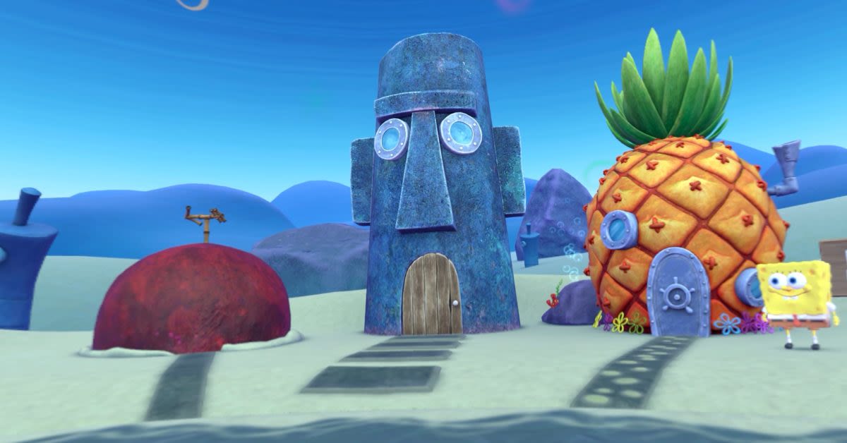 New SpongeBob SquarePants Environment comes to Apple Vision Pro - 9to5Mac