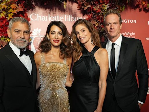 Cindy Crawford's family connection to George and Amal Clooney spans 30 years, two holiday homes and a $1million gift