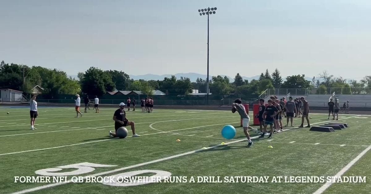 Brock Osweiler — Kalispell Braves Football Camp