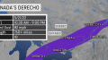 Death toll rises in Canada after derecho leaves widespread destruction