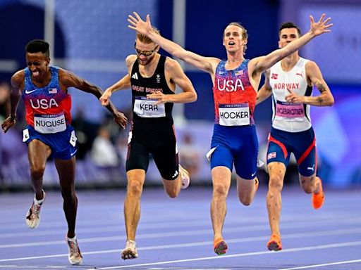 Olympics Day 11: Cole Hocker causes shock in 1500m, Irish eyes turn to Kellie Harrington’s final bout