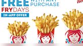 Here’s how you can get free fries every Friday at Wendy’s starting this week