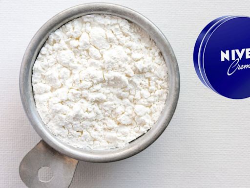 ¿Qué ocurre si mezclas crema Nivea con Maicena?