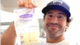 Brody Jenner films himself using his wife’s breastmilk in his coffee