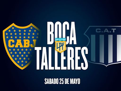 Boca vs. Talleres, por la Liga Profesional 2024: horario, cómo ver en vivo y probables formaciones