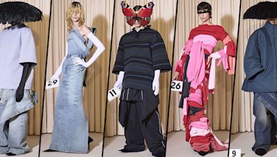 Past and Present Collide in Balenciaga’s Mad-Scientist Couture Collection