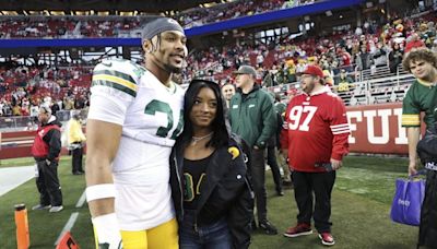 Bears safety Jonathan Owens taking break from camp to support wife Simone Biles at the Olympics