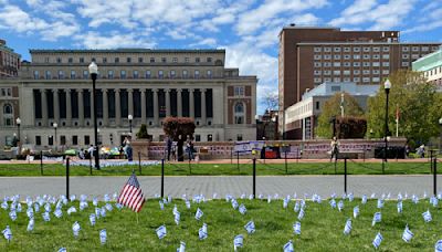 Centenar de detenidos en acampada propalestina en una universidad de Boston