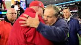 Bill Belichick Sports Washington Huskies Shirt in Brief Cameo During Eastern Conference Finals