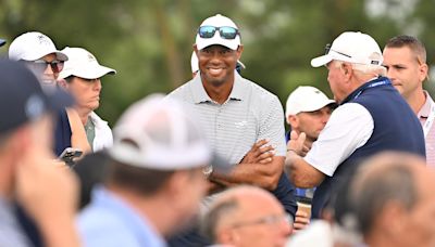 Tiger Woods follows son Charlie at 75th Junior Amateur Championship