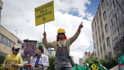 Las protestas en el Día del Trabajo en América, en imágenes