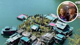 A woman lives on a floating island in Canada that she built with her late husband 31 years ago – it's a challenging life, but she isn't leaving anytime soon