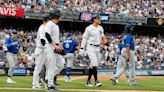 Blue Jays' Alek Manoah, Yankees' Gerrit Cole exchange words after hit-by-pitch