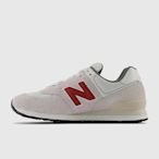 New Balance 574系列 男復古休閒鞋-杏紅色-U574SOR-D