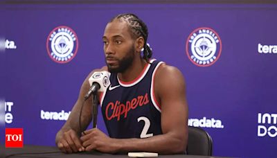 'To make me last': Los Angeles Clippers' Kawhi Leonard optimistic he'll be able to control the injury - Times of India