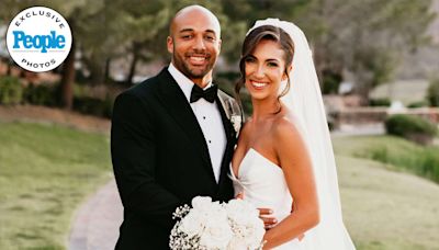 Washington Commanders' Austin Ekeler Marries Dancer Melanie Wilking in Las Vegas Wedding! (Exclusive)