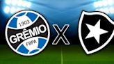 Grêmio x Botafogo: onde assistir, horário e escalação das equipes