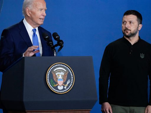 Watch: Ahead of 'big boy' press conference, Biden gaffes again; calls Zelenskyy ‘Putin’ - Times of India