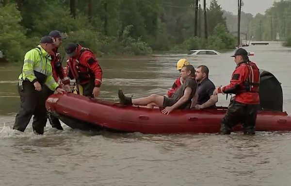 Houston area facing 'catastrophic' flood conditions as severe weather pummels Texas