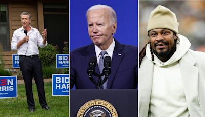 New Podcast With Marshawn Lynch And Gavin Newsom Addresses Biden Decision | iHeart