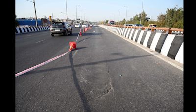 Hero Honda Chowk flyover now damaged for third time