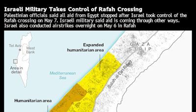 Israel Edges Into Rafah With Tensions High Over Deadlocked Talks