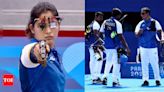 India at Olympics: Manu Bhaker in contention for another bronze; archers crumble | Paris Olympics 2024 News - Times of India