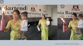 Dressed in saree, Pune woman juggles glass bottles while holding a baby. Watch