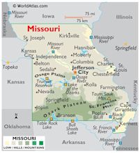 Missouri Maps & Facts - World Atlas