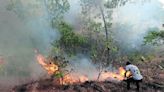 Secretaría de Seguridad del Edomex aclara video viral sobre incendio en Cerro Cuauhtenco; "es una actividad técnica contra el fuego", señala | El Universal