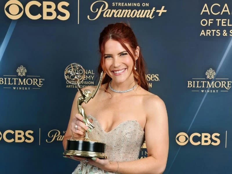 Courtney Hope talks about her 2024 Emmy win for ‘The Young and The Restless’