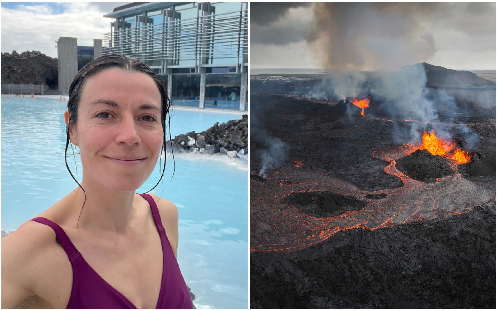 I went to Iceland’s Blue Lagoon the day it reopened – in spite of the lava