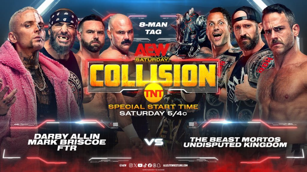 AEW Collision Results (8/3/24): All Star Eight-Man Tag Match