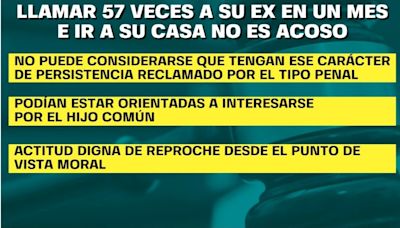 La Audiencia Provincial de Murcia dice que llamar casi 60 veces y visitar a una expareja en su casa sin permiso no es acoso