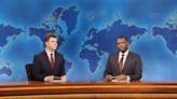 Michael Che Forces Colin Jost to Objectify His Wife and Shout ‘Free Weinstein’ in Annual ‘SNL’ Joke Swap | Video