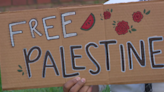 Pro Palestinian protest group at Johns Hopkins University says "We are not leaving"