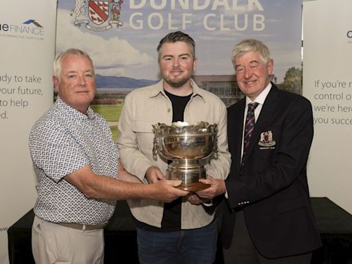 Home sweet home as Caolan Rafferty wins big at golf’s Dundalk Scratch Cup