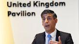 Rishi Sunak defends UK climate ambitions at Cop28 after scaling back net zero pledges