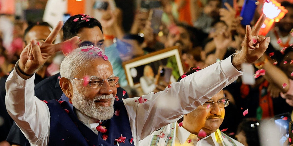 Modi claims a historic 3rd term but he'll have to rely on allies