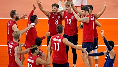 USA vs. Brazil men's volleyball channel, time, TV schedule to watch 2024 Olympic quarterfinal live | Sporting News