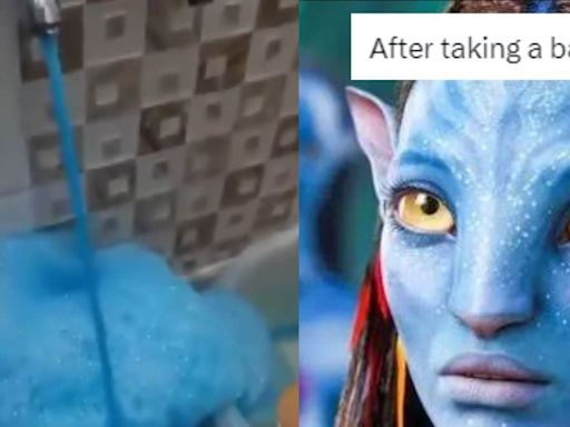 Blue Water Flows From Taps in Outer Delhi, Sending Internet in a 'Sea' of Memes - News18