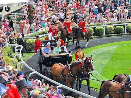 Un gijonés entre la 'jet set' de Ascot