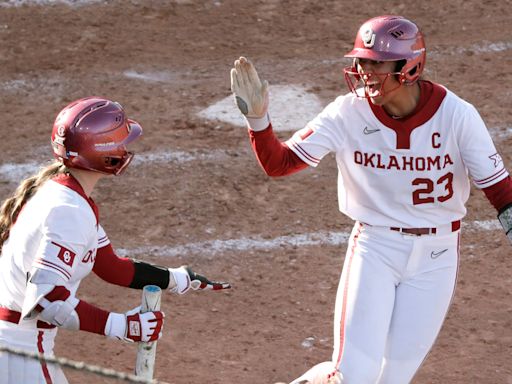 Oklahoma softball live score updates vs Texas in Big 12 Tournament championship game