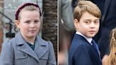 Prince George's Cousin Mia Tindall Playfully Tries to Distract Him During Royal Christmas Walk